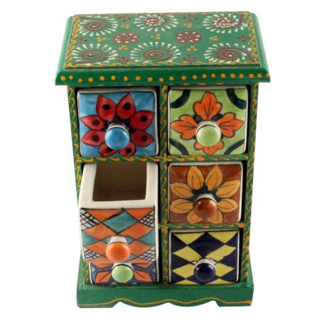 Spice Box-1455 Masala Rack Container Gift Item